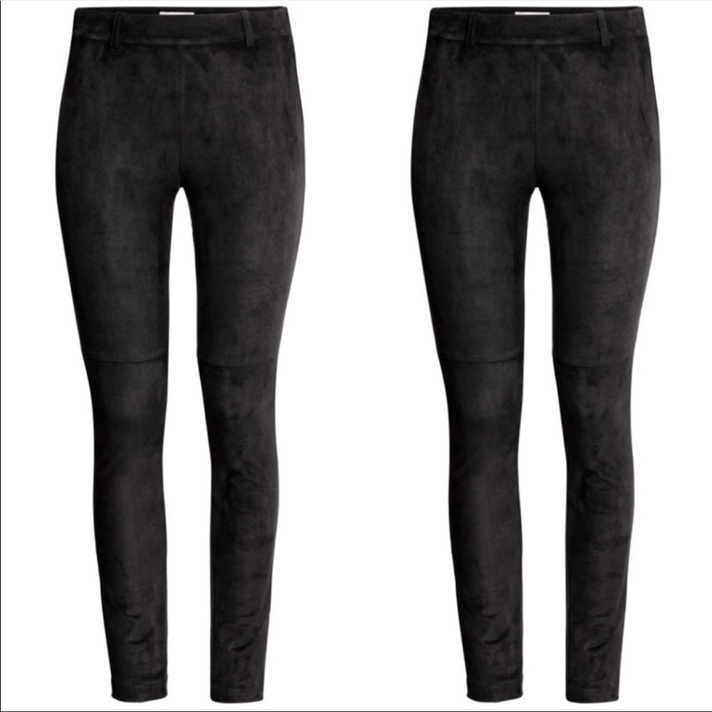 H&M suede pants!